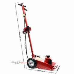 WILTEC Cric De Levage Pneumatique Mobile Véhicule Camion Aide à La Manœuvre Air Comprimé 22 Tonnes Poussée -Treuil, cric, palan et accessoires Soldes Boutique 11121725 5