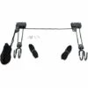 WILTEC Système Levage Canoë Kayak Vélo Palan Poulie Treuil Suspension Murale Fixation Plafond Ascenseur