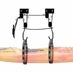 WILTEC Système Levage Canoë Kayak Vélo Palan Poulie Treuil Suspension Murale Fixation Plafond Ascenseur -Treuil, cric, palan et accessoires Soldes Boutique 11310904 4