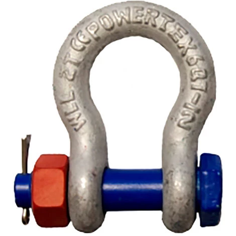 RS PRO Manille En Alliage D'acier, 0.75t ( Prix Pour 1 ) 1 RS PRO Manille En Alliage D'acier, 0.75t ( Prix Pour 1 )