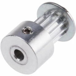 RS PRO Poulie Pour Courroie Crantée En Aluminium, Acier Zingué 12 Dents , Pas De 2mm, Alésage 3mm ( Prix Pour 1 )