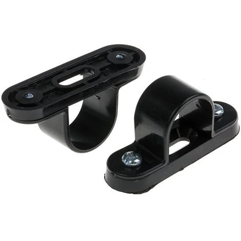 RS PRO Clip Serre-câble à Visser, Ø Max 20mm En Plastique ( Prix Pour Paquet De 5 ) 1 RS PRO Clip Serre-câble à Visser, Ø Max 20mm En Plastique ( Prix Pour Paquet De 5 )