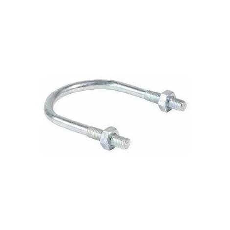 Étrier Zingué à écrou Pour Tube 80x90 PLOMBELEC 1 Étrier Zingué à écrou Pour Tube 80x90 PLOMBELEC