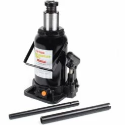 WILTEC Cric Bouteille Hydraulique 20T Vérin De Levage Avec Fonction Descente Lente, 244-449 Mm