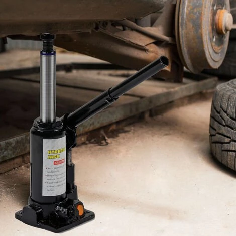 WILTEC Cric Bouteille Hydraulique 12T Vérin De Levage Avec Fonction Descente Lente, 215-400 Mm 2 WILTEC Cric Bouteille Hydraulique 12T Vérin De Levage Avec Fonction Descente Lente, 215-400 Mm – Image 2