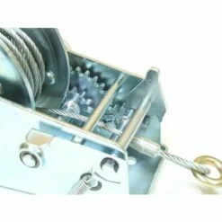 Varan Motors - H2500 Treuil Manuel à Manivelle 1100 / 2200kg Pour Remorque, Quad, Bateau Avec Cable De Ø4.8mm X 8m - Gris 8 Varan Motors - H2500 Treuil Manuel à Manivelle 1100 / 2200kg Pour Remorque, Quad, Bateau Avec Cable De Ø4.8mm X 8m - Gris -Treuil, cric, palan et accessoires Soldes Boutique 1316271 4