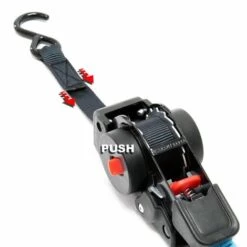 WILTEC 4x Sangles D'arrimage Automatique 100 DaN Charge De Traction LGF 0,2m LGL 1,8m PES Courroie Crochet -Treuil, cric, palan et accessoires Soldes Boutique 13759910 4