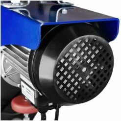 MSW Treuil Palan Électrique Levage À Câble 230V 200 / 400 Kg 950W + Télécommande - Bleu, Argent -Treuil, cric, palan et accessoires Soldes Boutique 13813887 4