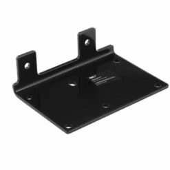 MSW Plaque De Fixation Plaque De Montage Universelle Pour Treuil 907-3500 Kg Acier - Noir, Argent Métallisé