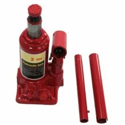 Varan Motors - NEBJ-01 Cric Hydraulique Bouteille 2 Tonnes 300mm - Rouge -Treuil, cric, palan et accessoires Soldes Boutique 138765 5
