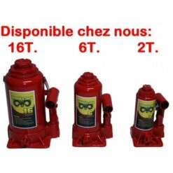 Varan Motors - NEBJ-07 Cric Hydraulique Bouteille 16 Tonnes 425mm - Rouge 9 Varan Motors - NEBJ-07 Cric Hydraulique Bouteille 16 Tonnes 425mm - Rouge -Treuil, cric, palan et accessoires Soldes Boutique 138774 5