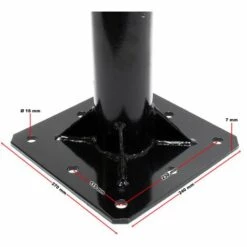 WILTEC Grue De Levage Pick Up Rabattable Charge De 900kg Tête Pivotante à 360° & Treuil Socle Solide -Treuil, cric, palan et accessoires Soldes Boutique 14833604 3