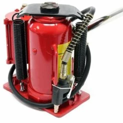 WILTEC Cric Hydraulique 12T Cric Bouteille Levage Automobile Pneumatique Atelier Manutention Auto Garage