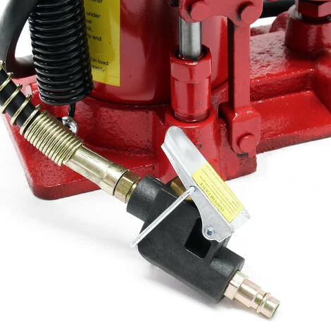 WILTEC Cric Hydraulique 12T Cric Bouteille Levage Automobile Pneumatique Atelier Manutention Auto Garage 3 WILTEC Cric Hydraulique 12T Cric Bouteille Levage Automobile Pneumatique Atelier Manutention Auto Garage – Image 3