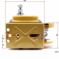 WILTEC Treuil à Câble Manuel De Halage Charge Max. 540kg 10m Rapport De Transmision 4.2:1 Bateau Auto -Treuil, cric, palan et accessoires Soldes Boutique 1585695 3
