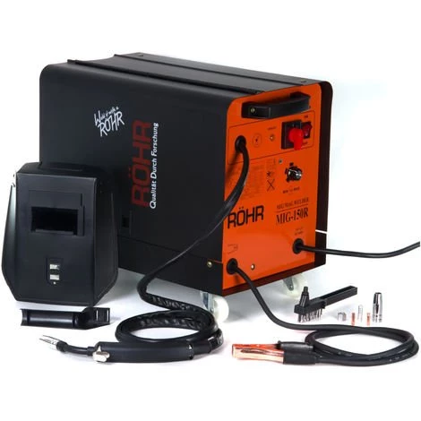 RÖHR Onduleur De Soudeur ROHR MIG-150R MIG / MAG 220V / 150 Amp DC Fil De Flux De Gaz Machine à Souder Haute Résistance - Garantie 1 An 2 RÖHR Onduleur De Soudeur ROHR MIG-150R MIG / MAG 220V / 150 Amp DC Fil De Flux De Gaz Machine à Souder Haute Résistance - Garantie 1 An – Image 2