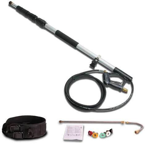 Nettoyeur Haute Pression Lance Wilks-USA - 18 Pieds (5,5 M) Poteau De Gouttière Télescopique Extensible 1 Nettoyeur Haute Pression Lance Wilks-USA - 18 Pieds (5,5 M) Poteau De Gouttière Télescopique Extensible