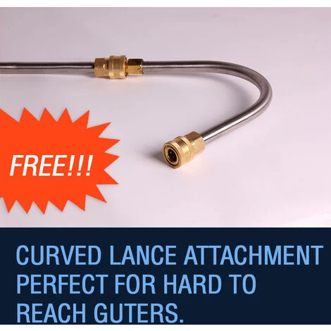 Nettoyeur Haute Pression Lance Wilks-USA - 18 Pieds (5,5 M) Poteau De Gouttière Télescopique Extensible 5 Nettoyeur Haute Pression Lance Wilks-USA - 18 Pieds (5,5 M) Poteau De Gouttière Télescopique Extensible – Image 5