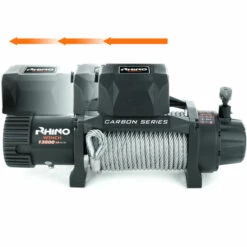 Rhino Winch Treuil électrique RHINO 13500 Lb / 6125 Kg 12v - Câble En Acier Noir Robuste Avec Télécommande Sans Fil - Garantie 2 Ans -Treuil, cric, palan et accessoires Soldes Boutique 16234269 4