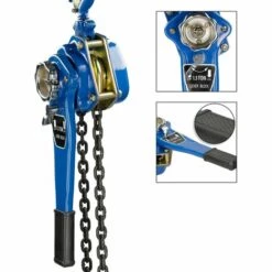 ECD GERMANY Palan Manuel à Chaîne Pour Levier Tracter 1,5 Tonnes 1,5m Treuil De Levage -Treuil, cric, palan et accessoires Soldes Boutique 16950456 5