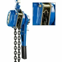 ECD GERMANY Palan Mécanique à Chaîne à Main Treuil Crochet De Levage Poulie 0,75 Tonne 1,5 M -Treuil, cric, palan et accessoires Soldes Boutique 17043578 4