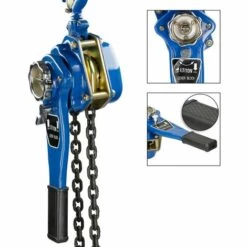 ECD GERMANY Palan Mécanique à Chaîne à Main Treuil Crochet De Levage Poulie 0,75 Tonne 1,5 M -Treuil, cric, palan et accessoires Soldes Boutique 17043578 5