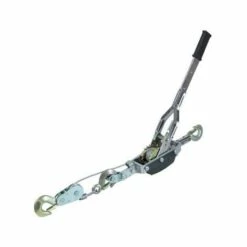 DESTOCKOUTILS Treuil Manuel Tirefort Universel Tire Cable 4 Tonnes Câble Acier 3 M