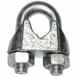 MILNOV Serre-câble à étrier En Acier Zingué | 14mm - 26mm