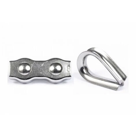 AFG DIFFUSION Kit Serre Cable Double Et Cosse Coeur Câble De 4mm Inox Angle Racine > Accueil > CABLE > Accessoires Pour Câbles Inox > Serre Câble Inox 1 AFG DIFFUSION Kit Serre Cable Double Et Cosse Coeur Câble De 4mm Inox Angle Racine > Accueil > CABLE > Accessoires Pour Câbles Inox > Serre Câble Inox