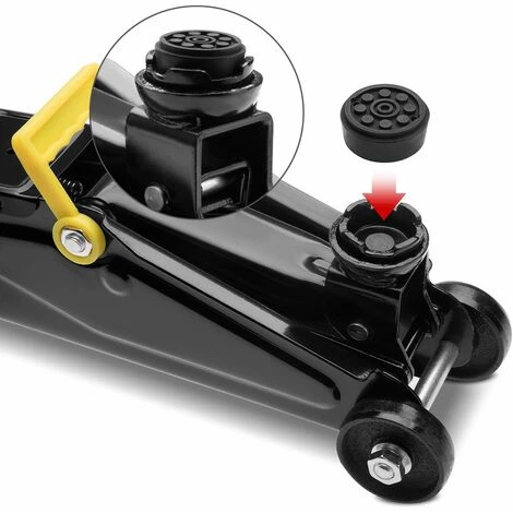 Deuba Cric Hydraulique 2 Tonnes Compact Et Puissant Patin En Caoutchouc Inclus Valise De Transport Incluse 4 Deuba Cric Hydraulique 2 Tonnes Compact Et Puissant Patin En Caoutchouc Inclus Valise De Transport Incluse – Image 4