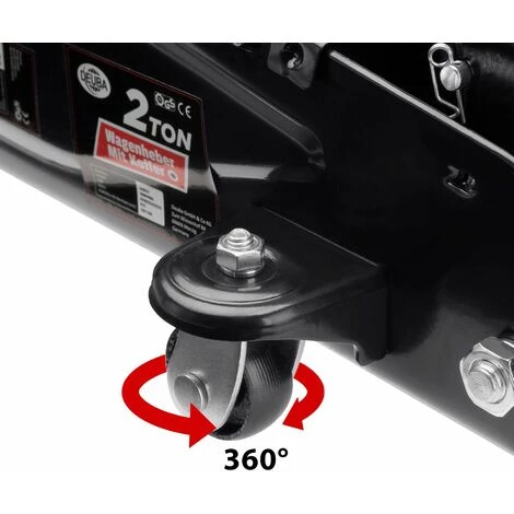 Deuba Cric Hydraulique 2 Tonnes Compact Et Puissant Patin En Caoutchouc Inclus Valise De Transport Incluse 5 Deuba Cric Hydraulique 2 Tonnes Compact Et Puissant Patin En Caoutchouc Inclus Valise De Transport Incluse – Image 5