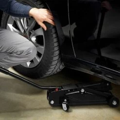 DEUBA Cric Hydraulique 2 Tonnes Voiture Véhicule Levée 135-330 Mm - Clé Dynamométrique -Treuil, cric, palan et accessoires Soldes Boutique 18703452 3