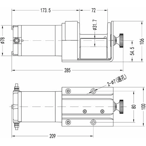 Treuil électrique 12V 907kg 15,2m MW-Tools EL1000 4 Treuil électrique 12V 907kg 15,2m MW-Tools EL1000 – Image 4