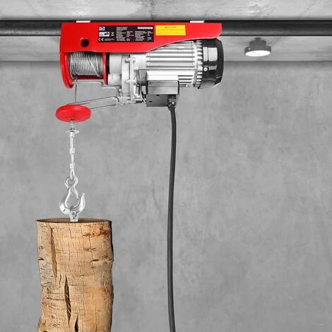 MONZANA Treuil électrique 125 - 800 Kg Avec Câble En Acier Et Boîtier De Commande 125/250 Kg (de) 2 MONZANA Treuil électrique 125 - 800 Kg Avec Câble En Acier Et Boîtier De Commande 125/250 Kg (de) – Image 2