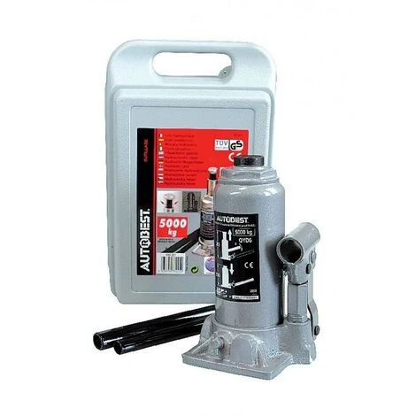 AUTOBEST Cric Bouteille 5T, Levage De 200 A 405Mm 2 AUTOBEST Cric Bouteille 5T, Levage De 200 A 405Mm – Image 2