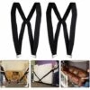 QDRECLOD Sangle Déménagement, Bretelles De Levage, Système De Levage Et De Déplacement De 2 Personnes Avec Coussin, Déplacez, Transportez Et Sécurisez Facilement Des Meubles, Objet Lourd Jusqu'à 200KG - Noir