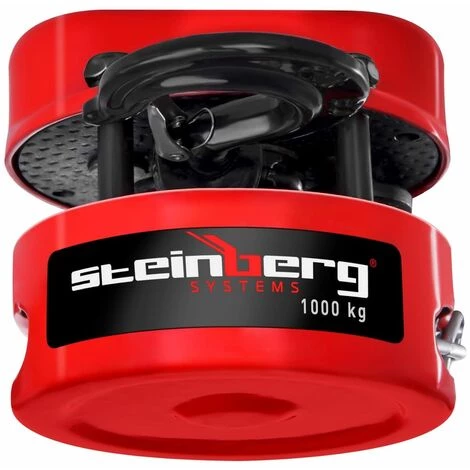 Palan à Chaîne Manuel De Levage Steinberg Capacité De Charge 1000kg 12m Chaîne G80 Acier - Rouge 2 Palan à Chaîne Manuel De Levage Steinberg Capacité De Charge 1000kg 12m Chaîne G80 Acier - Rouge – Image 2