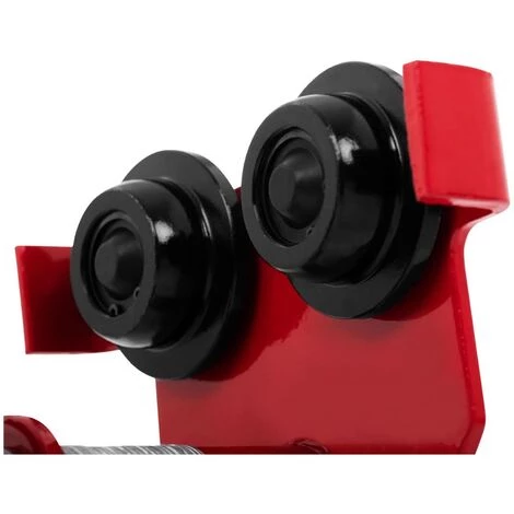 STEINBERG Chariot Porte-Palan Direction Par Poussée CMU 500kg Largeur Variable 70-170 Mm - Argent 3 STEINBERG Chariot Porte-Palan Direction Par Poussée CMU 500kg Largeur Variable 70-170 Mm - Argent – Image 3