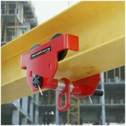 STEINBERG Chariot Porte-Palan Direction Par Poussée CMU 1000kg Largeur Variable 80-200 Mm - Rouge éclatant 7 STEINBERG Chariot Porte-Palan Direction Par Poussée CMU 1000kg Largeur Variable 80-200 Mm - Rouge éclatant -Treuil, cric, palan et accessoires Soldes Boutique 24394192 4