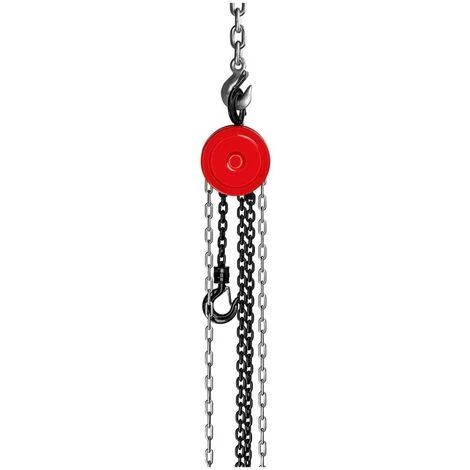 STEINBERG Treuil Palan Manuel À Chaîne De Levage En Acier Linguet G80 Hauteur 3M 1000 Kg - Rouge 4 STEINBERG Treuil Palan Manuel À Chaîne De Levage En Acier Linguet G80 Hauteur 3M 1000 Kg - Rouge – Image 4