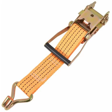 Hommoo Sangle D’arrimage A Cliquet 10 Pcs 2 Tonnes 8 M X 50 Mm Orange HDV04737 4 Hommoo Sangle D’arrimage A Cliquet 10 Pcs 2 Tonnes 8 M X 50 Mm Orange HDV04737 – Image 4