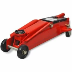 ASUPERMALL Cric De Plancher Hydraulique A Profile Bas 3 Tonnes Rouge -Treuil, cric, palan et accessoires Soldes Boutique 25234983 4