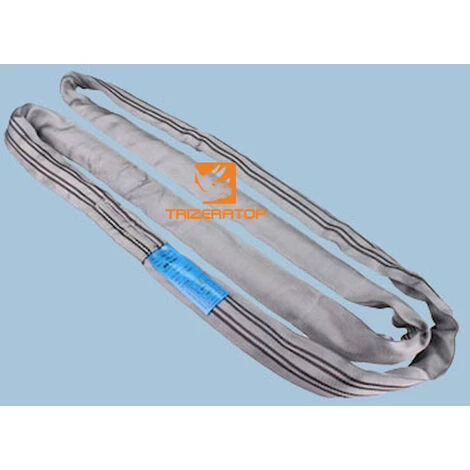 TRIZERATOP Elingue Sangle Ronde Sans Fin 4000 Kg, Longueur 1 M / 2 M 1 TRIZERATOP Elingue Sangle Ronde Sans Fin 4000 Kg, Longueur 1 M / 2 M