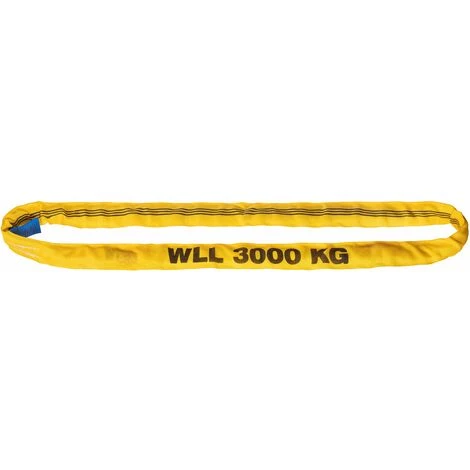 TRIZERATOP Elingue Sangle Ronde Sans Fin 3000 Kg, Longueur 1 M / 2 M 2 TRIZERATOP Elingue Sangle Ronde Sans Fin 3000 Kg, Longueur 1 M / 2 M – Image 2