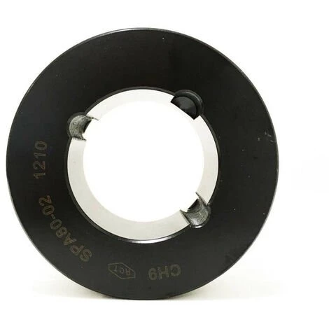 LECHEVALIER Poulie 2 Gorges Diamètre 80 Mm Arbre ø19 Mm 2 LECHEVALIER Poulie 2 Gorges Diamètre 80 Mm Arbre ø19 Mm – Image 2