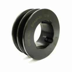 LECHEVALIER Poulie 2 Gorges Diamètre 132 Mm Arbre ø42 Mm