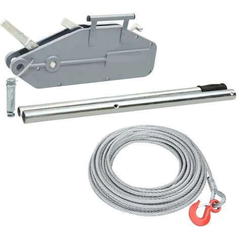 TRUE DEAL Treuil De Levage à Câble 1600 Kg 1 TRUE DEAL Treuil De Levage à Câble 1600 Kg
