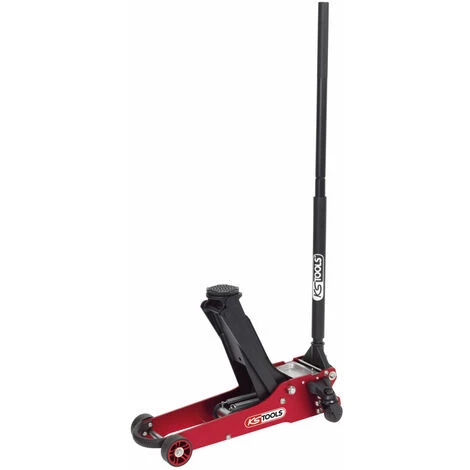 KSTOOLS Cric Hydraulique Extra-bas SLIMpower Aluminium/Acier 2 T 2 KSTOOLS Cric Hydraulique Extra-bas SLIMpower Aluminium/Acier 2 T – Image 2