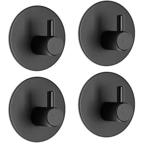 BETTERLIFE Crochet Porte-serviettes 4 Pièces Le Crochet Mural Porte-serviettes Est En Acier Inoxydable, Le Maximum Est De 8 Kg, Pas De Perçage, Antirouille, Idéal Pour La Salle De Bain, Les Toilettes Et La Cuisine 1 BETTERLIFE Crochet Porte-serviettes 4 Pièces Le Crochet Mural Porte-serviettes Est En Acier Inoxydable, Le Maximum Est De 8 Kg, Pas De Perçage, Antirouille, Idéal Pour La Salle De Bain, Les Toilettes Et La Cuisine