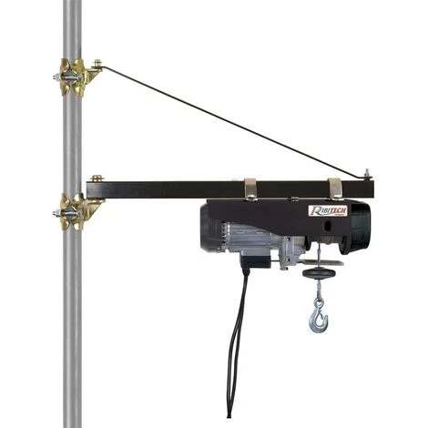 HELIOTRADE Potence Pivotante Pour Palan Réglable De 75 à 110 Cm - Charge Max 600 Kilos 3 HELIOTRADE Potence Pivotante Pour Palan Réglable De 75 à 110 Cm - Charge Max 600 Kilos – Image 3